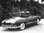 Volkswagen Karmann-Ghia Cabriolet 1957 года